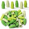 image:imageMr Pen Erasers for Pencils 120 Pack Pencil Top Erasers Eraser Caps  Kids Cap Tops Topper Erasers Ereaser shades of green