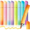 image:imageMr Pen Glitter Highlighters 8 Pack Energetic Colors  Chisel Tip Glitter Highlighter Markers for Journaling Notes Planners amp Creative Highlighting