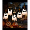 image:imageMr Pen Halloween Hanging Lighted Glowing Ghost 5 pcs Halloween Ghosts  Hanging Ghosts Halloween Decor Lighted Ghost Decorations Outside Ghost Outdoor Decor Halloween Tree Decorations Outdoor