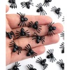 image:imageMr Pen Halloween Plastic Spiders Black 20 pcs  Small Plastic Spiders Halloween Spiders Small Fake Spiders Halloween Decorations Spiders Fake Spider Prank Toy
