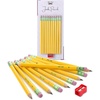 image:imageMr Pen Jumbo Pencils 10 Pack with 1 Sharpener Yellow Barrels  Smooth Black 2 HB Graphite Cores Large Preschool Pencils Smooth Writing Lead for Kindergarten Kids and School Supplies10