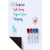 image:imageMr Pen Magnetic Dry Erase Whiteboard 17 x 1125  Magnetic Dry Erase Board Sheet with 4 Dry Erase Markers Magnetic Whiteboard for Fridge Fridge Whiteboard