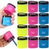 image:imageMr Pen Manual Pencil Sharpeners 12 Pack Colorful Bulk Portable Handheld Pencil Sharpeners with SnapOn Lid for Kids School Office Home Adults Students Class