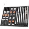 image:imageMr Pen Metal Mechanical Pencil Set with Lead Refills amp Erasers 6 Pack  5 Sizes 03 05 07 09 amp 2mm 8x Tubes Lead Refills amp 2x Erasers for School Supplies Note Taking Fathers Day Gift