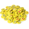 image:imageMr Pen Mini Erasers Bulk for Kids 64 Pack 1 Inch Diameter  Small Fun Smiley Round Eraser for Classroom Rewards Fillers Goodie Bag Stuffers Party Favors