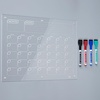 image:imageMr Pen Monthly Magnetic Dry Erase Board Calendar for Fridge 147x118  Gray Monthly Planner Whiteboard for Refrigerator with 4 Dry Erase Markers for Family Schedules Chores Meal PlanningClear