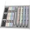 image:imageMr Pen Pastel Mechanical Pencil Set with Lead Refills amp Erasers 4 Pack  2 Sizes 05 amp 07mm Fast Click 6x Tubes HB amp 2B Lead Refill 3x Eraser for School Supplies Drafting Drawing amp Sketching