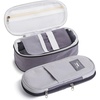 image:imageMr Pen Pencil Case Large Fabric Pencil Pouch Large Grey Pen Bag  School Supplies Pencil Pouch CuteMedium