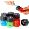 image:imageMr Pen Pencil Sharpeners Manual 24 Pack Dual Hole  Bulk Handheld Pencil Sharpener Compatible with Standard and Jumbo Pencils ScrewOn Lid Stainless Steel BladeGreen  Yellow  Blue  Pink  Black  Red