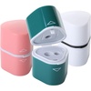 image:imageMr Pen Pencil Sharpeners Manual 6 Pack 3 Holes Colorful  Handheld Pencil Sharpener Large Waste Box Compatible with Standard and Jumbo Pencils Stainless Steel Blade for KidsWhite  Green  Pink