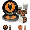 image:imageMr Pen Plates and Cups Set for Halloween 48 Pcs Fall Cups and Plates  Paper Tableware Dessert For Halloween Party