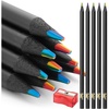image:imageMr Pen Rainbow Pencils 12 Pack  7in1 MultiColor Fun Colored Pencils with Sharpener Vibrant Drawing and Coloring Pencils for Kids Party Favors School12 pcsSharpener