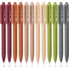 image:imageMr Pen Retractable Gel Pens 12 Pack Black Ink  Natural Earthy Barrels Gel Pens Gel Pens Fine Point 05mm Retractable Pens Cute Pens Gel Ink Pens