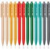 image:imageMr Pen Retractable Gel Pens 12 Pack Black Ink  Retro Colors Barrels Gel Pens Gel Pens Fine Point 05mm Retractable Pens Cute Pens Gel Ink Pens