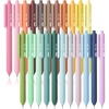 image:imageMr Pen Retractable Gel Pens 22 Pack Colorful Ink Fine Point 07mm  Fast Dry Smooth Writing Cute Pens for Drawing Writing Planner and School Supplies