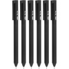 image:imageMr Pen Retractable Gel Pens 6 Pack Black Ink Black Barrels  Fine Point 05 mm Fast Dry Smooth Writing Cute Pens for Drawing Writing Planner and School Supplies