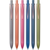 image:imageMr Pen Retractable Gel Pens 6 Pack Black Ink Metallic Colorful Barrels  Fine Point 07mm Fast Dry Smooth Writing Cute Pens for Drawing Writing Planner and School Supplies Mothers Day GiftMetallic Dark Vintage Barrels