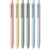 image:imageMr Pen Retractable Gel Pens 6 Pack Black Ink Morandi Barrels  Fine Point 05 mm Fast Dry Smooth Writing Cute Gel Ink Pens for Drawing Writing Planner and School Supplies