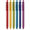 image:imageMr Pen Retractable Gel Pens 6 Pack Black Ink Vintage Barrels  Fine Point 05 mm Fast Dry Smooth Writing Gel Ink Pens for Drawing Writing Planner and School SuppliesVintage Barrels