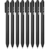 image:imageMr Pen Retractable Gel Pens 8 Pack Black Ink Black Barrels  Fine Point 05 mm Fast Dry Smooth Writing Cute Pens for Drawing Writing Planner and School Supplies