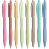 image:imageMr Pen Retractable Gel Pens 8 Pack Black Ink Soft Grip  Soft Pastel Barrels Fine Point 05mm Fast Dry Smooth Writing Cute Pens for Drawing Writing Planner and School Supplies