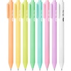 image:imageMr Pen Retractable Gel Pens 8 Pack Macaron Pastel Color Ink  Fine Point 07 mm Fast Dry Smooth Writing Cute Gel Ink Pens for Drawing Writing Planner and School Supplies