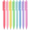 image:imageMr Pen Retractable Gel Pens 8 Pack Pastel Color Ink Fine Point 07 mm  Fast Dry Smooth Writing Cute Gel Ink Pens for Drawing Writing Planner and School Supplies
