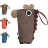 image:imageMr Pen Standing Pencil Case Animal Pencil Pouch Brown Donkey  Kids Pencil Case for Kids Cute Pencil Pouch for Girls and Boys Pen Case Pen PouchBrown