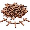 image:imageMr Pen Wooden Crosses 12x175 Inches 50 Pack Small Wooden Crosses  Wood Crosses for Crafts Small Cross Pendant