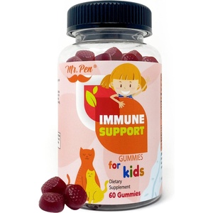 image:imageElderberry Vitamin C Zinc Gummies for Kids  60 Count  2 month Supply  4  Years Immune Support Gummies Low Sugar Non GMO Vegan Gluten Free Pectin Chews