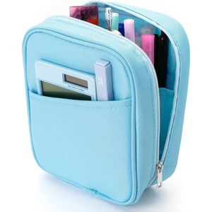 image:imageMr Pen  Large Capacity Blue Pencil Case Standing Cute Pencil Pouch amp Bag
