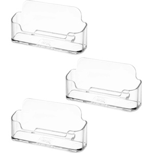 image:imageMr Pen Acrylic Business Card Holder for Desk  Clear Plastic Business Cards Display Holders Stand 3 Packs Fits 4060 Cards