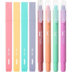 image:imageMr Pen Aesthetic Highlighters and Gel Highlighters 8 Pack  Assorted Color Bible Highlighter No Bleed No Bleed Highlighter for Bibles Fast Dry for Bible Journaling Planner