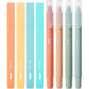 image:imageMr Pen Aesthetic Highlighters and Gel Highlighters 8 Pack  Pastel Color Bible Highlighter No Bleed No Bleed Highlighter for Bibles Fast Dry for Bible Journaling Planner