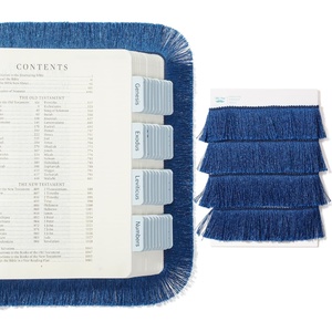 image:imageMr Pen Bible Fringe Trim 264 x 1  Champagne Color Fringe Trim for Bible Accessories WomenNaby Blue