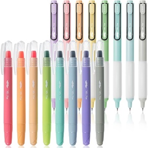 image:imageMr Pen Bible Highlighters and Pens 16 Pack Bible Journaling Kit  8 Colors Gel Highlighters No Bleed and 8 Black Ink Gel Pens Fast Dry and No Smear for Journaling Planner School Supplies