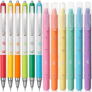 image:imageMr Pen Bible Highlighters and Pens No Bleed 12 Pack  Colorful Ink Pens for Highlighting Bullet Journaling NoteTaking Summarizing Bible Study Planning School and Office UseVibrant and Pastel