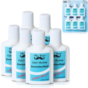 image:imageMr Pen Correction Fluid Pack of 6 Correction liquid White Liquid Eraser