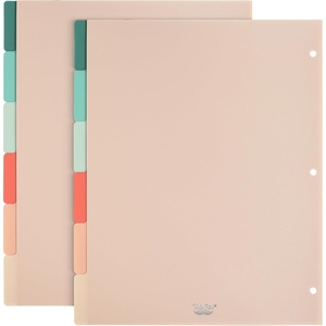 image:imageMr Pen Dividers for 3 Ring Binder 2 Sets 6 PackSet 12 pcs  Letter Size Binder Dividers with Tabs for Student Teacher Office Home OrganizersSpring