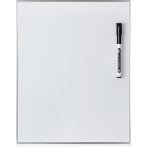 image:imageMr Pen Dry Erase Board 14 x 11 with a Black Dry Erase Marker  Aluminum Frame Gold Magnetic Small Mini White Board for Students Fridge Wall Locker Includes Double Sided TapesSilver
