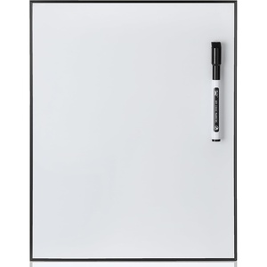 image:imageMr Pen Dry Erase Board 14 x 11 with a Black Dry Erase Marker  Aluminum Frame Gold Magnetic Small Mini White Board for Students Fridge Wall Locker Includes Double Sided TapesBlack