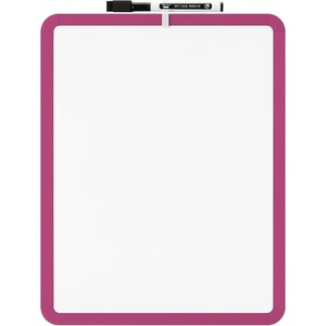 image:imageMr Pen Dry Erase Board 14 x 11 with a Black Dry Erase Marker  Green Frame Small Mini White Board for Students Fridge Wall Locker Includes Double Sided TapesMagenta