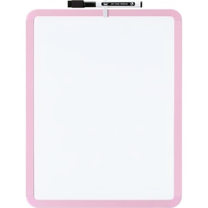 image:imageMr Pen Dry Erase Board 14 x 11 with a Black Dry Erase Marker  Green Frame Small Mini White Board for Students Fridge Wall Locker Includes Double Sided TapesPink
