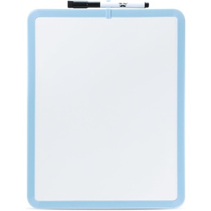 image:imageMr Pen Dry Erase Board 14 x 11 with a Black Dry Erase Marker  Green Frame Small Mini White Board for Students Fridge Wall Locker Includes Double Sided TapesBlue