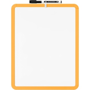 image:imageMr Pen Dry Erase Board 14 x 11 with a Black Dry Erase Marker  Green Frame Small Mini White Board for Students Fridge Wall Locker Includes Double Sided TapesOrange