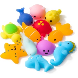 image:imageMr Pen Easter Squishy Toys for Kids 12 Pack  Washable Twistable Stretchy Squishies Soft Stress Relief Sensory Toys for Squeezing Easter Basket StuffersSea Creature