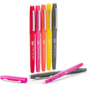 image:imageMr Pen Felt Tip Pens 36 Pack 07 mm Green Felt Tip Pens Bulk Fast Dry  No Smear Planner Markers for Underlining Writing Drawing Journaling SuppliesAssorted Colors