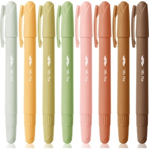 image:imageMr Pen Gel Highlighter 8 Pack Earthy Colors  Mr Pen Bible Highlighters No Bleed No Bleed Highlighters Mr Pen Bible Highlighter Bible Markers
