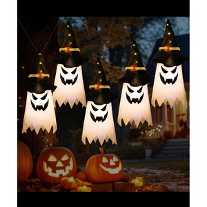image:imageMr Pen Halloween Hanging Lighted Glowing Ghost 5 pcs Halloween Ghosts  Hanging Ghosts Halloween Decor Lighted Ghost Decorations Outside Ghost Outdoor Decor Halloween Tree Decorations Outdoor