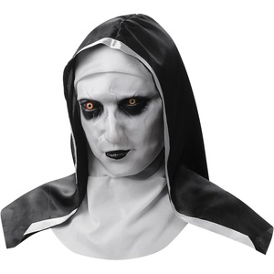 image:imageMr Pen Halloween Nun Mask The Nun Mask Halloween Scary Mask  Scary Halloween Masks forAdults Scary Halloween Mask Scary Masks forAdults HalloweenCostumeMask